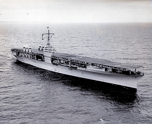 USS Ranger - Builder's Trial Run