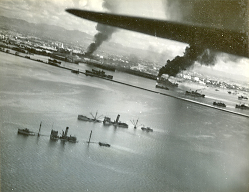 Japanese Ships Sunk - Manilla Harbor