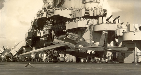 VT-4 Avenger on Essex