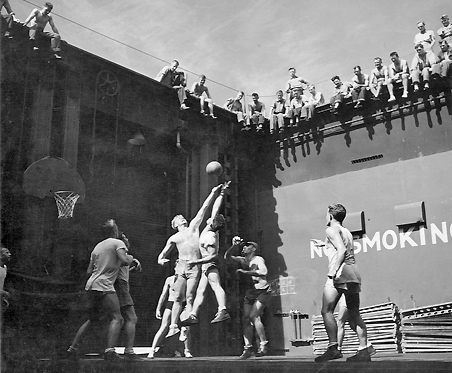 Basketball on USS Monterey