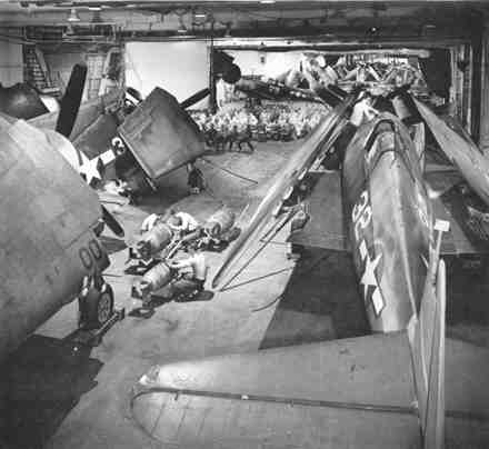 Typical Hanger Deck Scene