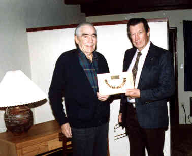 Presentation to John Palmer