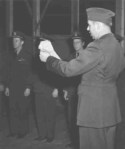 Torpedo Squadron Four - Change in Command