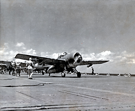 Fighter-Takeoff - USS Ranger - 1941