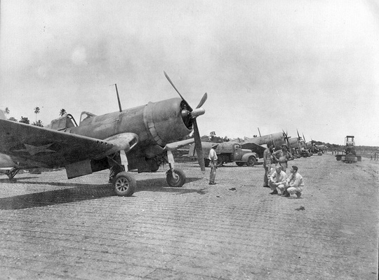 VMF-124 on Guadalcanal - Feb 1943