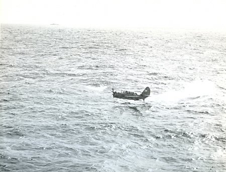Helldiver Makes Water Landing