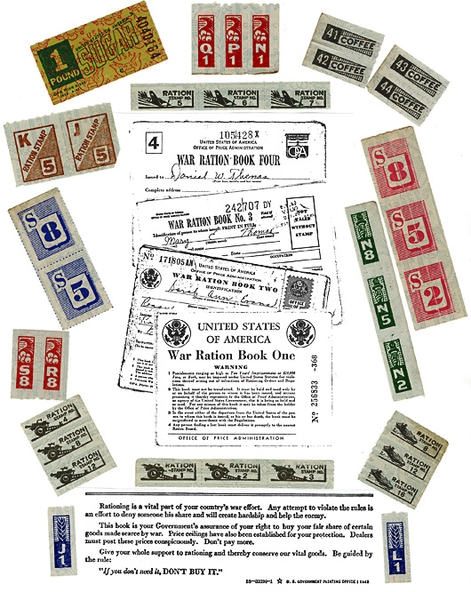 WWII Ration Coupons