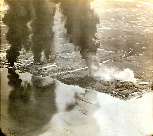 USS Essex strike on Saigon