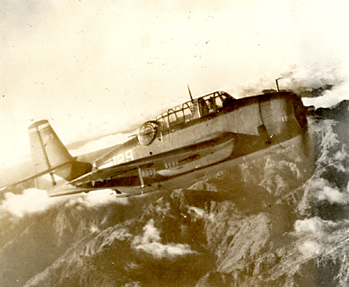 VT-4 Avenger over Formosa